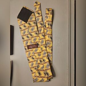 Jos. A. Bank Yellow Geometric Tie